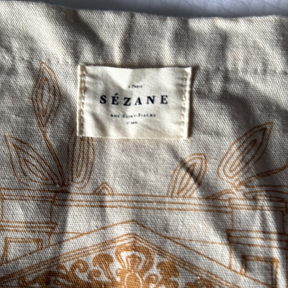 Sézane canvas tote bag - Picture 2 of 4